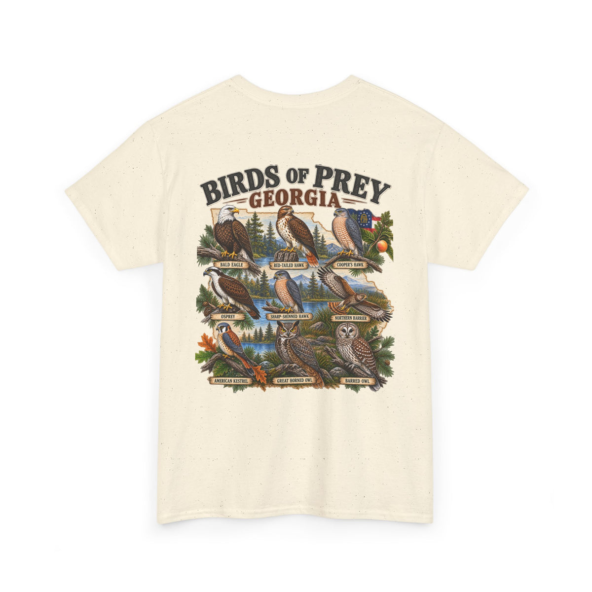 Birds of Prey Tee — Georgia Raptors Graphic T-Shirt