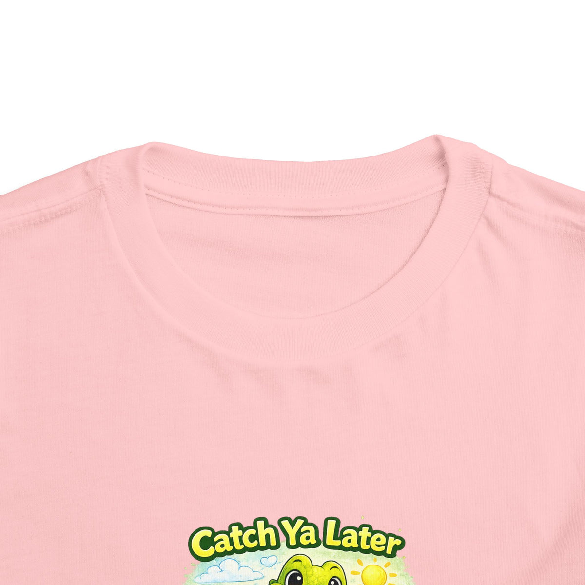 Toddler Tee - "Catch Ya Later Alligator" Cute Cartoon Alligator Kids Shirt
