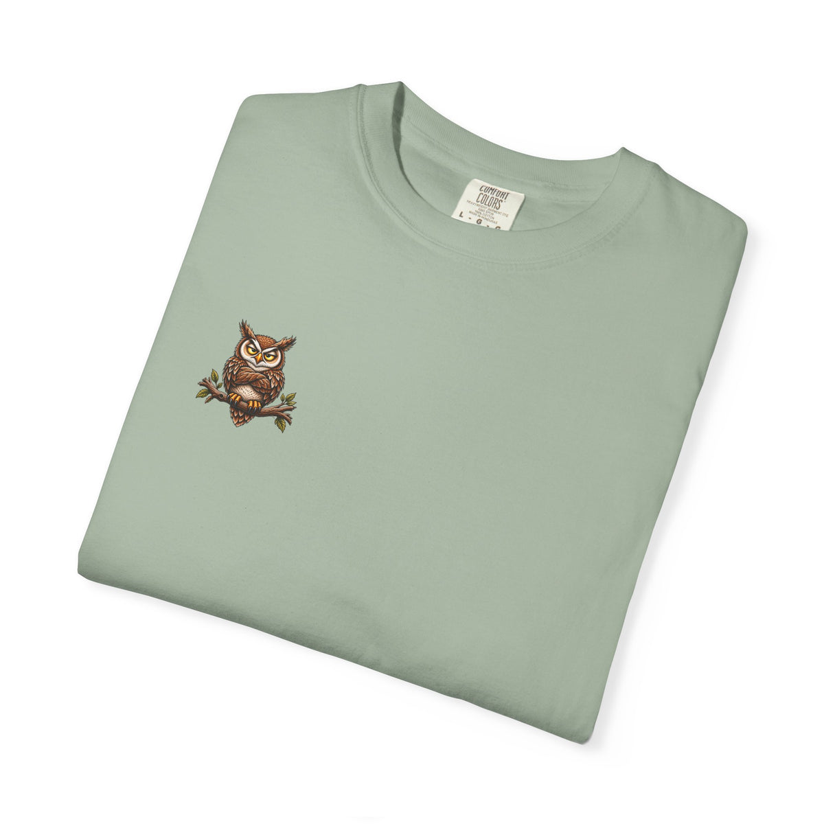 I Don’t Give a Hoot Owl T-Shirt — Funny Autumn Woodland Graphic Tee