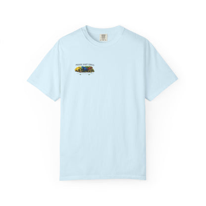 Poison Dart Frogs T-shirt | Colorful Frog Illustration, Amphibian Species Chart