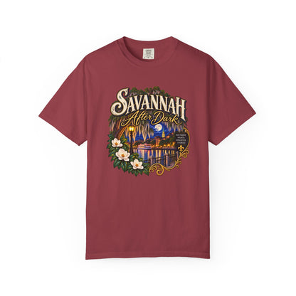 Savannah After Dark T-Shirt — Nightscape Souvenir Tee