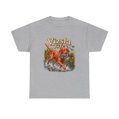 Vizsla Life T-Shirt — Vintage Retriever Graphic Tee for Dog Lovers