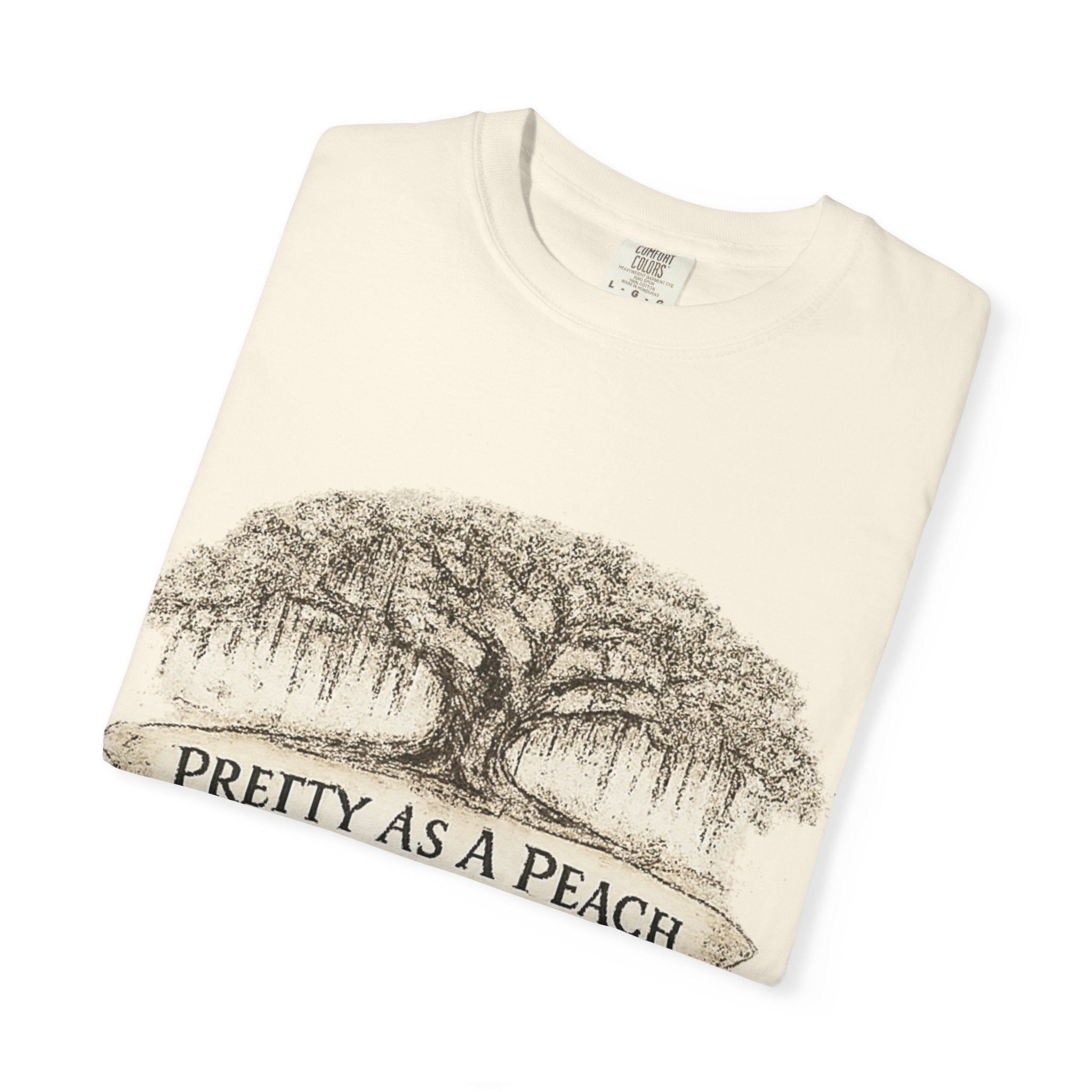Pretty As A Peach T-Shirt — Southern Oak Vintage Graphic Tee