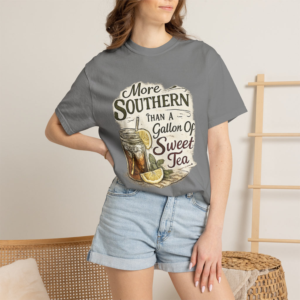 Sweet Tea Southern T-Shirt — "More Southern Than a Gallon of Sweet Tea"