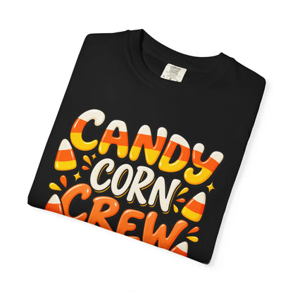 Candy Corn Crew T-Shirt — Cute Halloween Graphic Tee
