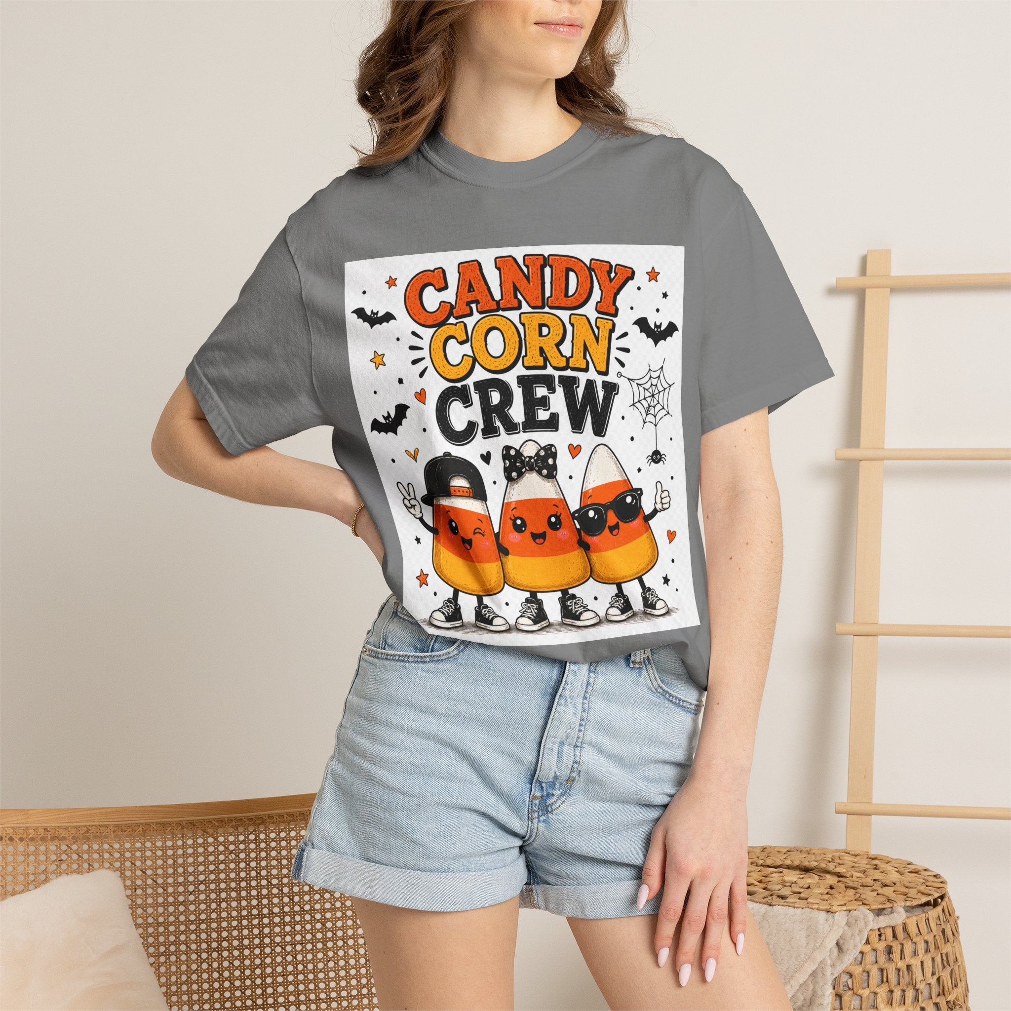 Candy Corn Crew T-shirt | Halloween Candy Corn Characters