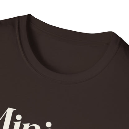 Minimal Effort T-Shirt — Subtle Pastel Text Casual Tee