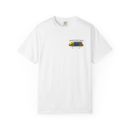 Poison Dart Frogs T-shirt | Colorful Frog Illustration, Amphibian Species Chart