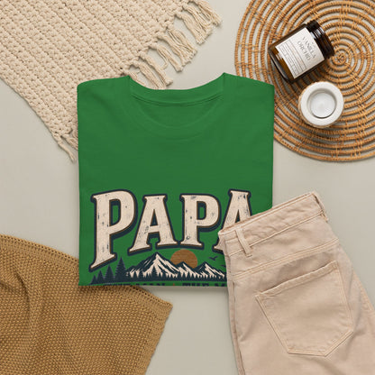Papa T-Shirt — "Papa The Man The Myth The Legend" Vintage Dad Tee