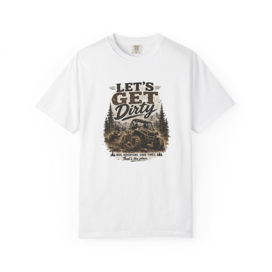 Let's Get Dirty Off-Road T-Shirt – Adventure Truck 4x4 Graphic Tee