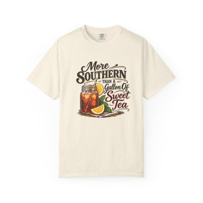 Southern Sweet Tea T-Shirt — "More Southern Than a Gallon of Sweet Tea" Graphic Tee