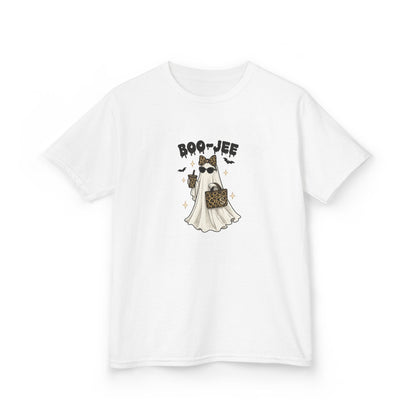 Kids Halloween 'Boo-Jee' Ghost Costume T‑Shirt — Cute Trick-or-Treat Tee
