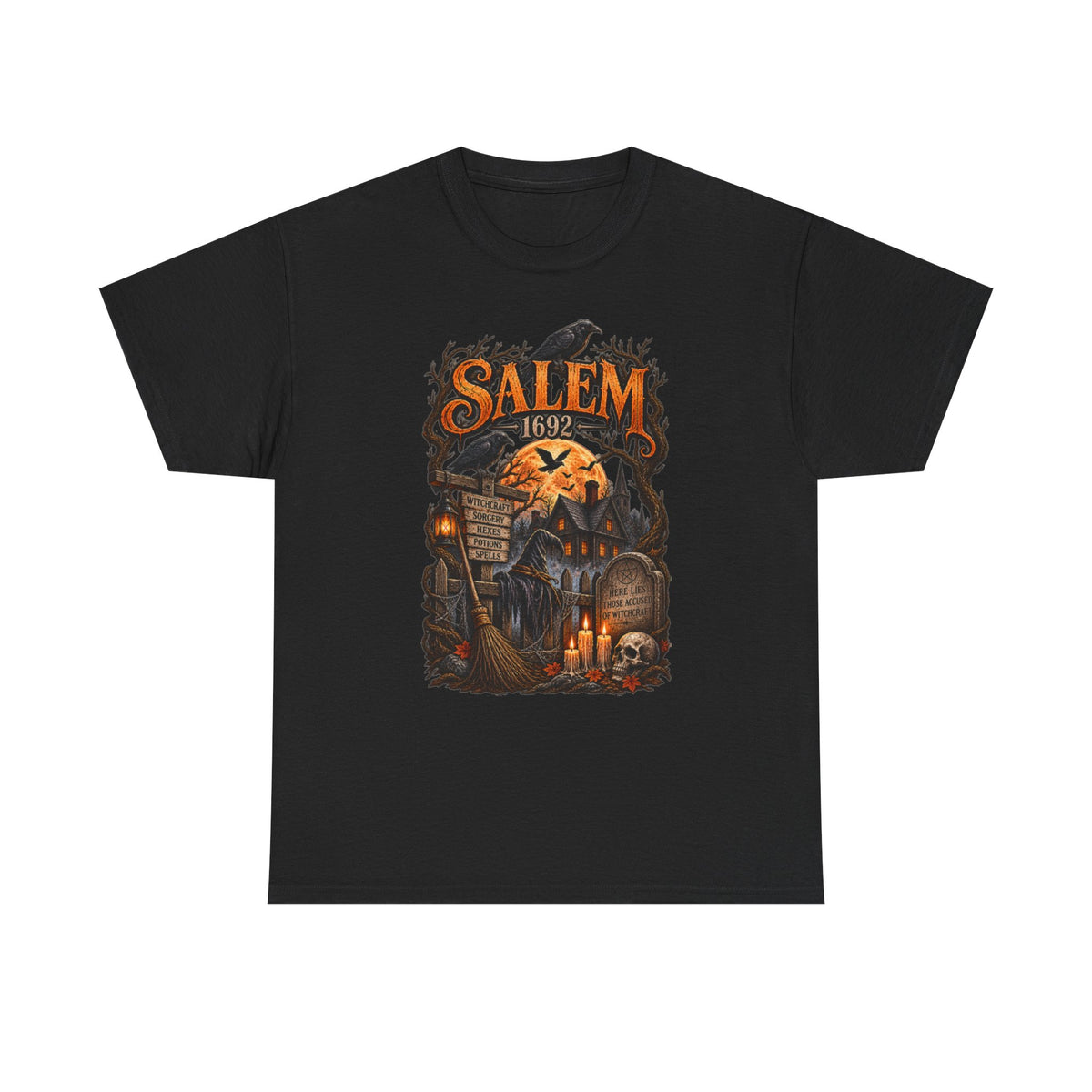 Salem Halloween Haunted House T‑Shirt
