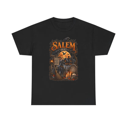 Salem Halloween Haunted House T‑Shirt