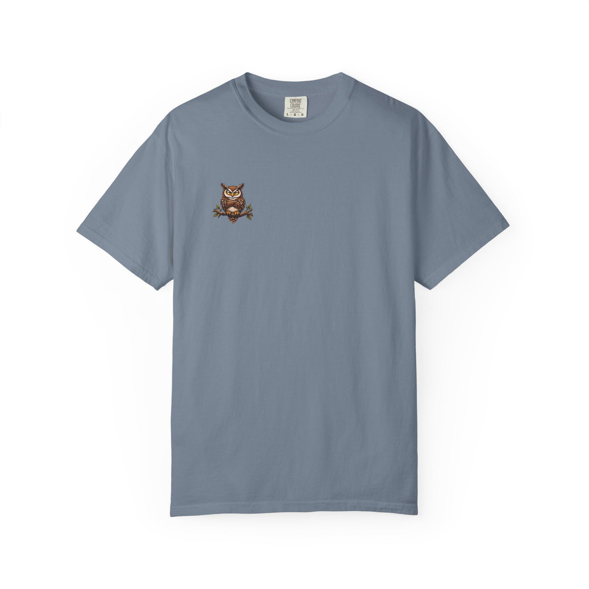 I Don’t Give a Hoot Owl T-Shirt — Funny Autumn Woodland Graphic Tee