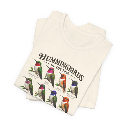 Hummingbirds of the USA Tee — Illustrated Guide T-Shirt