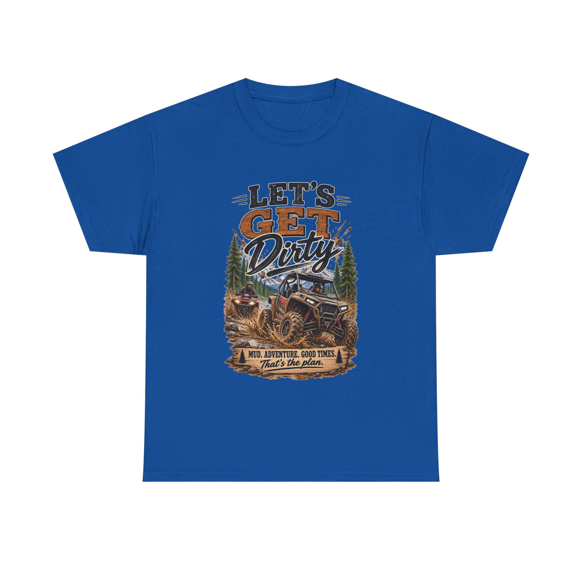 Let’s Get Dirty Off-Road T-Shirt – Mud Adventure Jeep Tee