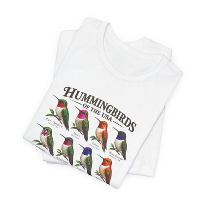 Hummingbirds of the USA Tee — Illustrated Guide T-Shirt