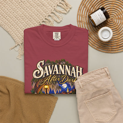 Savannah After Dark T-Shirt — Nightscape Souvenir Tee