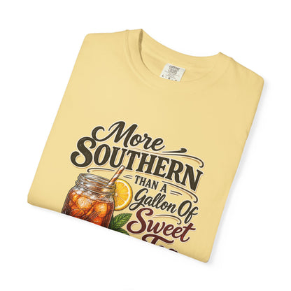 Southern Sweet Tea T-Shirt — "More Southern Than a Gallon of Sweet Tea" Graphic Tee