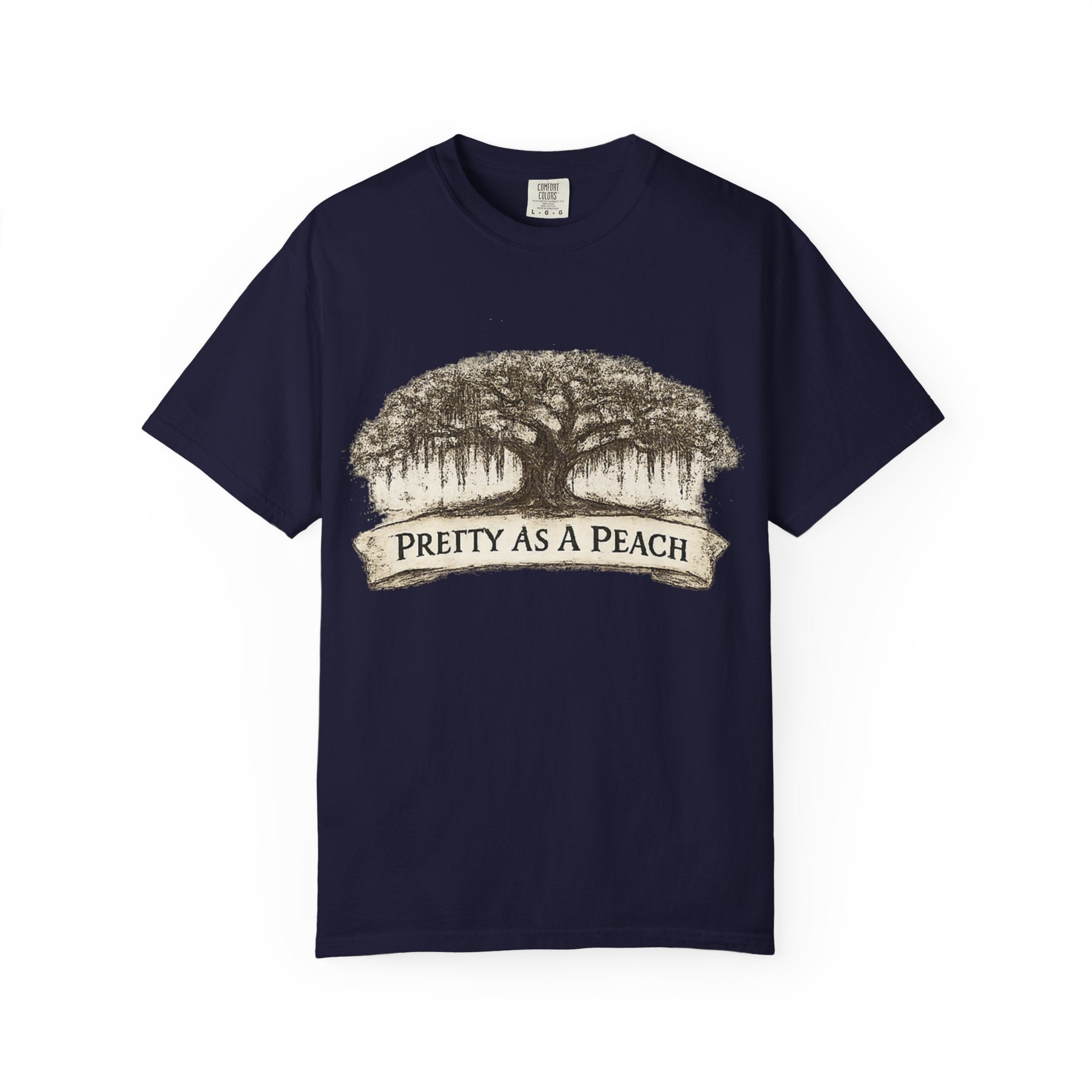 Pretty As A Peach T-Shirt — Southern Oak Vintage Graphic Tee