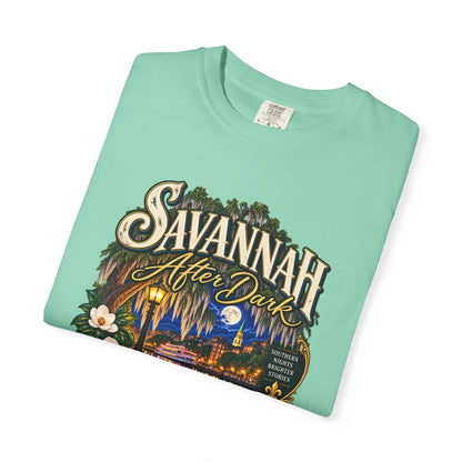 Savannah After Dark T-Shirt — Nightscape Souvenir Tee