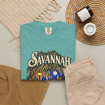 Savannah After Dark T-Shirt — Nightscape Souvenir Tee