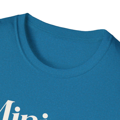 Minimal Effort T-Shirt — Subtle Pastel Text Casual Tee