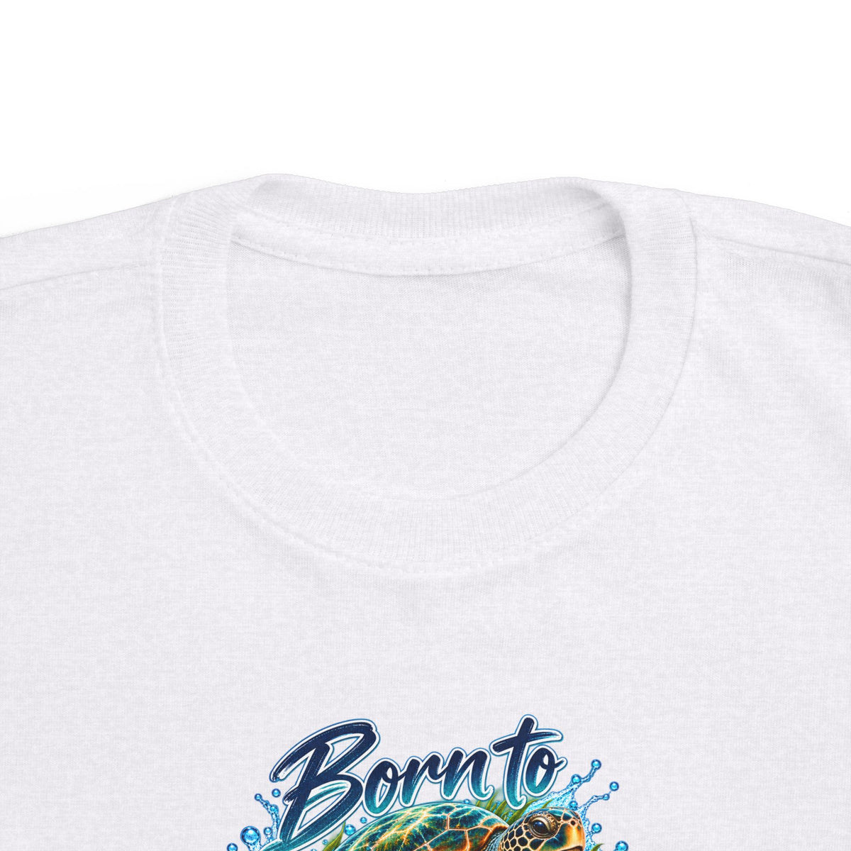 Toddler Tee - "Born to Make Waves" Surf Graphic Kids Shirt