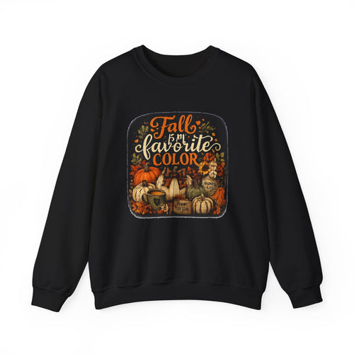Fall Is My Favorite Color Sweatshirt | Pumpkin Harvest Crewneck