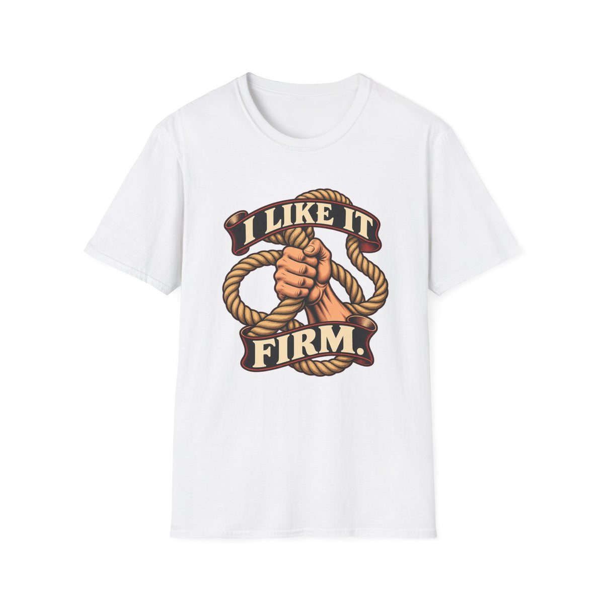 I Like It Firm Rope Knot T-Shirt