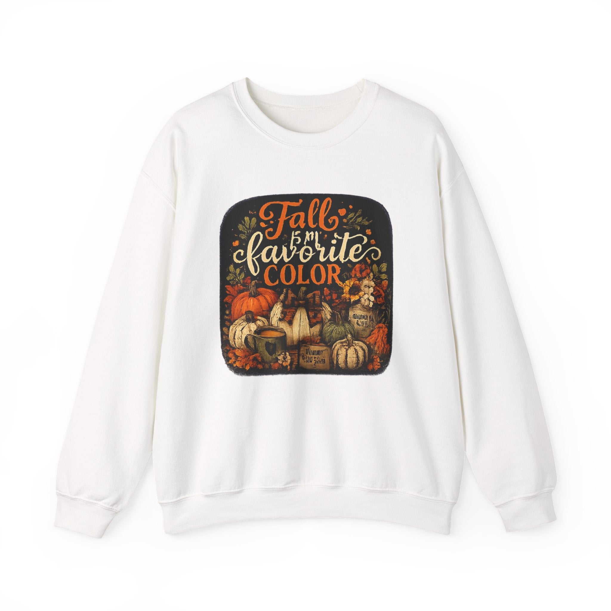 Fall Is My Favorite Color Sweatshirt | Pumpkin Harvest Crewneck