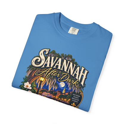 Savannah After Dark T-Shirt — Nightscape Souvenir Tee