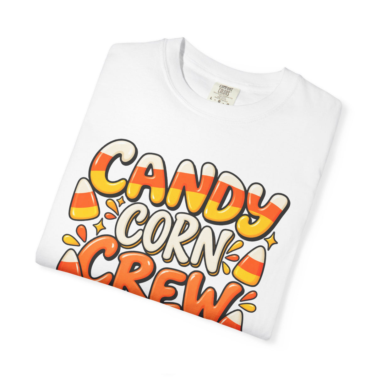 Candy Corn Crew T-Shirt — Cute Halloween Graphic Tee