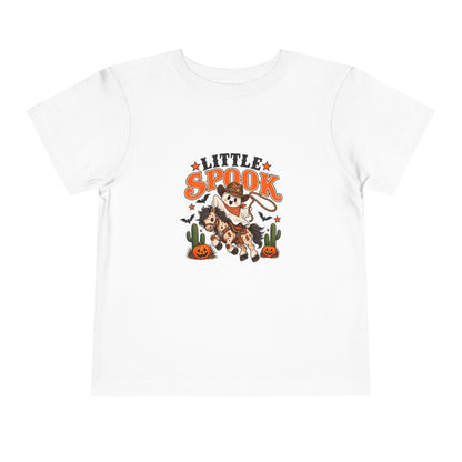 Toddler Tee — "Little Spook" Halloween Puppy Costume Shirt