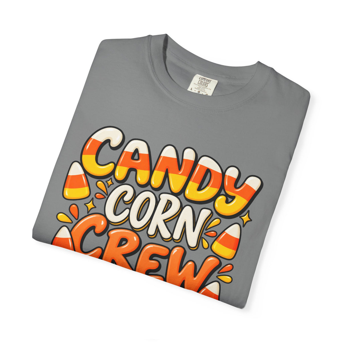 Candy Corn Crew T-Shirt — Cute Halloween Graphic Tee