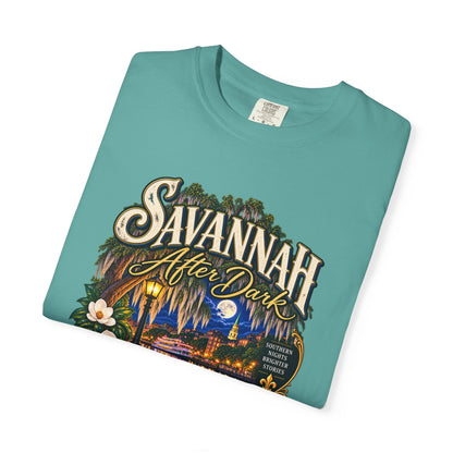 Savannah After Dark T-Shirt — Nightscape Souvenir Tee