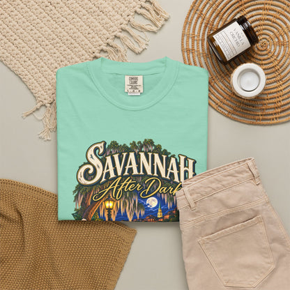 Savannah After Dark T-Shirt — Nightscape Souvenir Tee