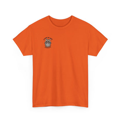 Camping Humor T‑Shirt — “Most Common Shit” Outdoor Checklist Tee