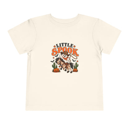 Toddler Tee — "Little Spook" Halloween Puppy Costume Shirt