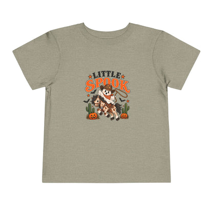 Toddler Tee — "Little Spook" Halloween Puppy Costume Shirt