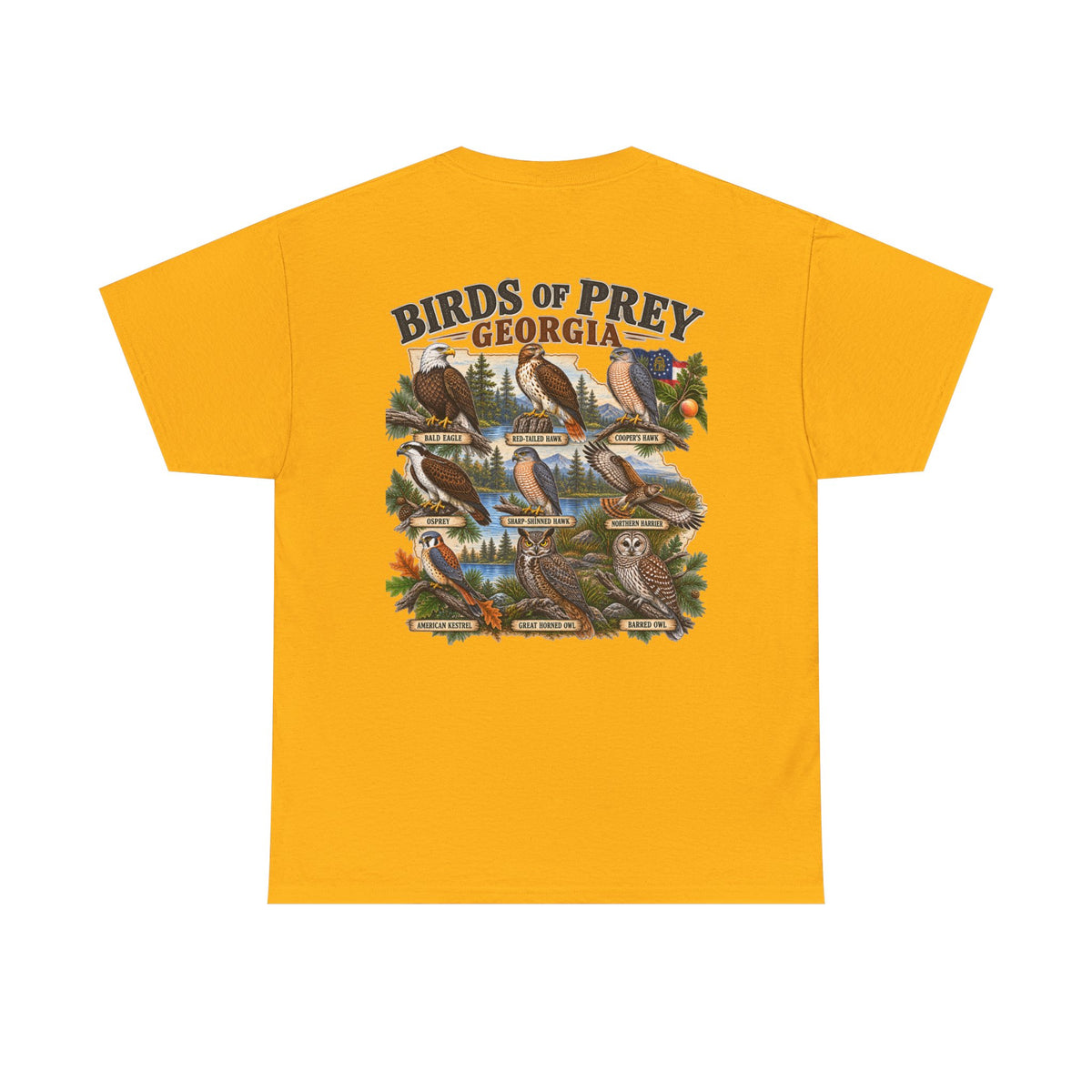 Birds of Prey Tee — Georgia Raptors Graphic T-Shirt