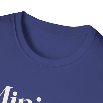 Minimal Effort T-Shirt — Subtle Pastel Text Casual Tee