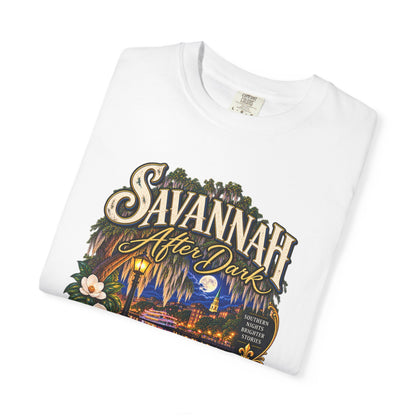 Savannah After Dark T-Shirt — Nightscape Souvenir Tee