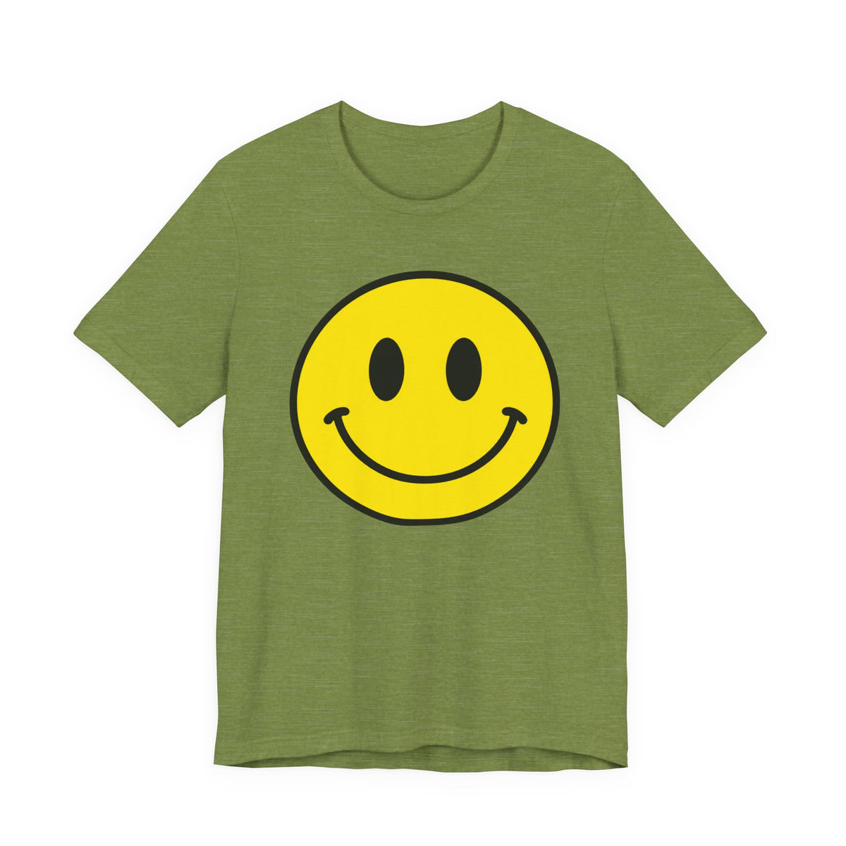 Smiley Face Graphic Tee — Retro Yellow Happy Face T‑Shirt