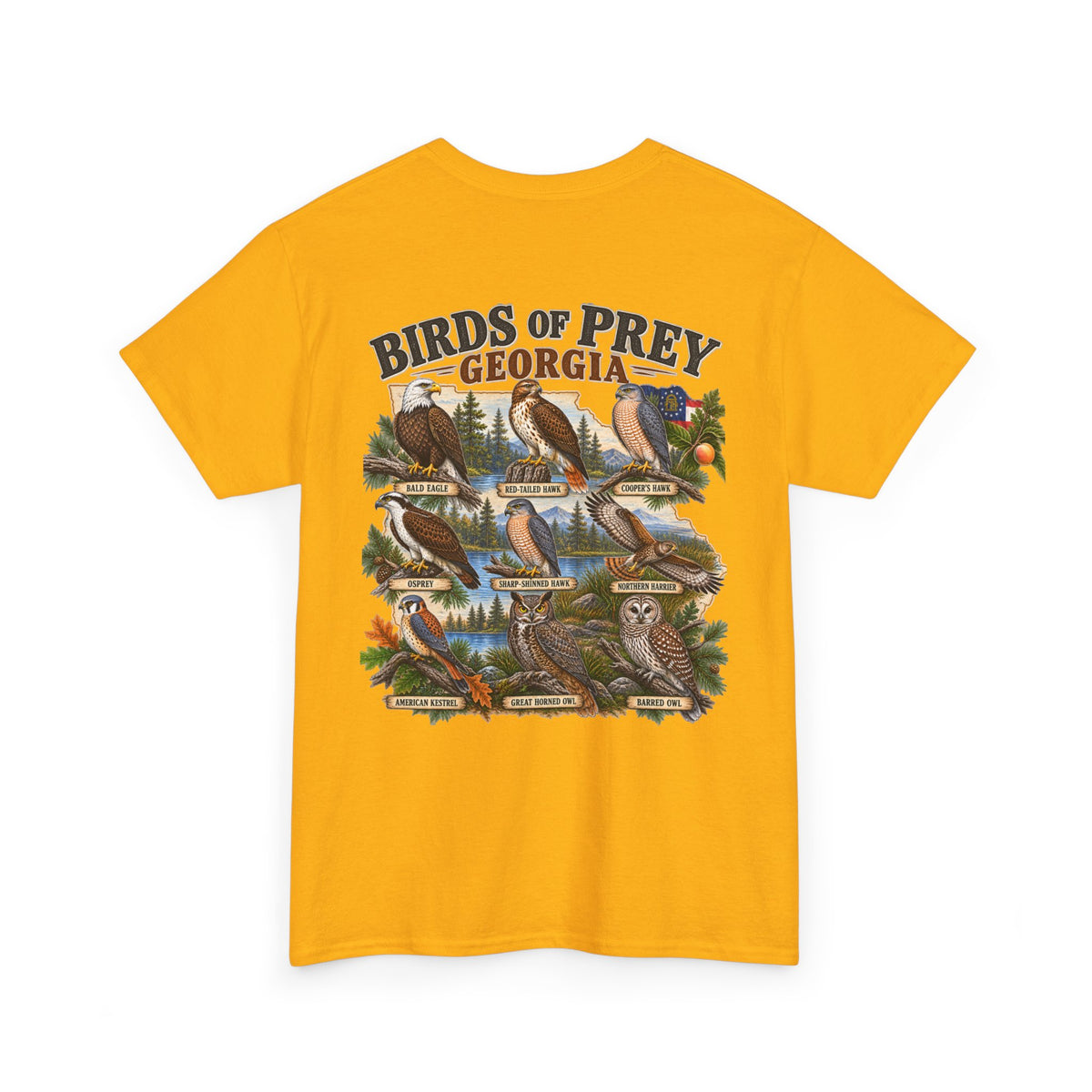 Birds of Prey Tee — Georgia Raptors Graphic T-Shirt