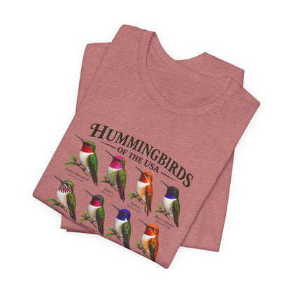 Hummingbirds of the USA Tee — Illustrated Guide T-Shirt