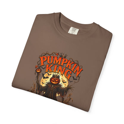 Pumpkin King spooky pumpkin monster T-shirt | Halloween jack-o'-lantern tee
