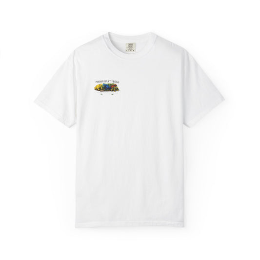 Poison Dart Frogs T-shirt | Colorful Frog Illustration, Amphibian Species Chart