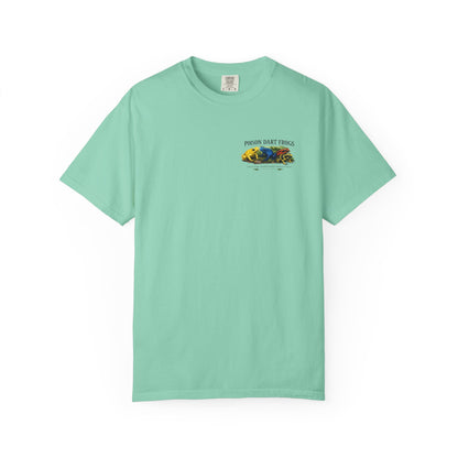 Poison Dart Frogs T-shirt | Colorful Frog Illustration, Amphibian Species Chart